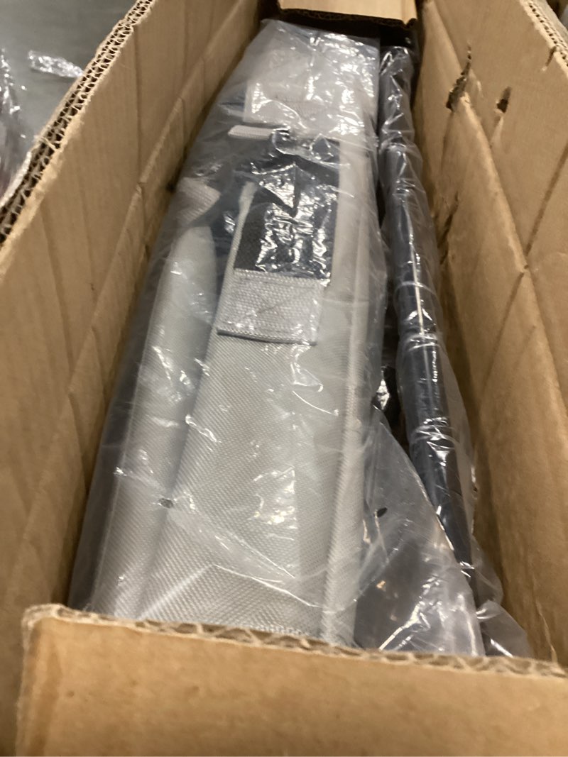 Condition photo showing Good Condition for Extra Large Cat Carrier Soft Sided with Wheels Folding Small Medium Dog Pet Carrier 24"x16.5"x16" Travel Collapsible Ventilated Comfortable Design Portable Vehicle Grey without curtain