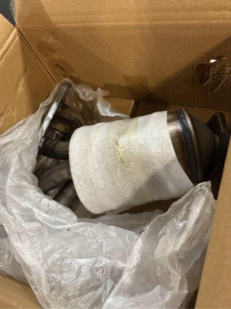 Condition photo showing New/Like New for upgrade catalytic converter w/gasket kit compatible with 2012 2013 2014 2015 2016 2017 hyundai & kia - accent, veloster rio soul l4 1.6l replace #674 891, 285102bef1 direct-fit(epa compliant) 12-17 front veloster,soul 1.6l