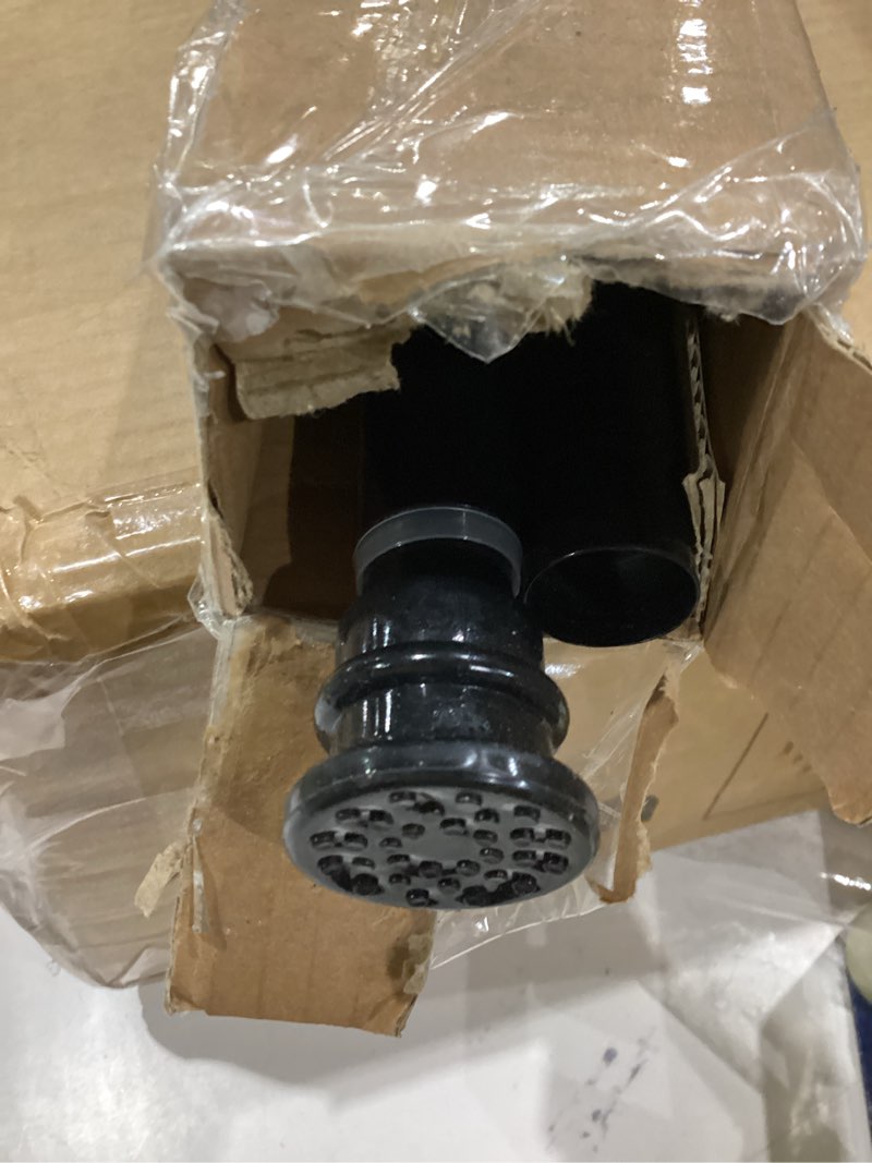 Condition photo showing Good Condition for Ivilon Tension Curtain Rod - Spring Tension Rod for Windows or Shower, 36 to 54 Inch. Black 36" to 54" Black