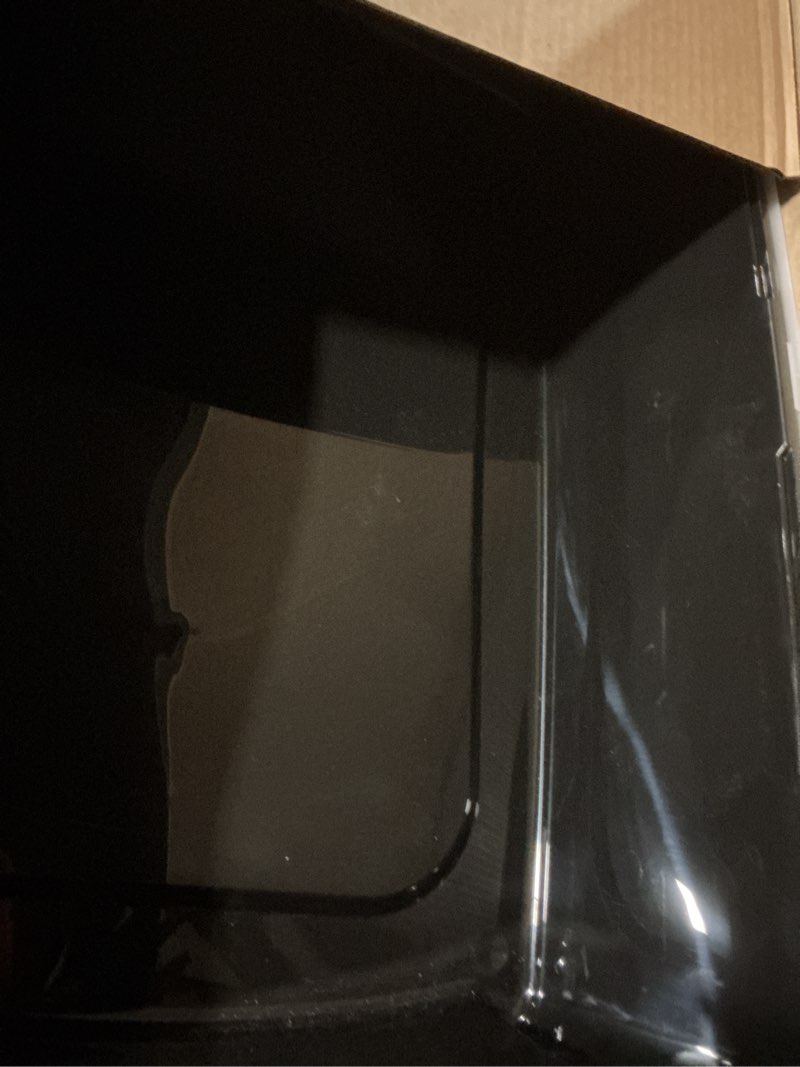 Condition photo showing As Is for IRIS USA XX-Large Cat Litter Box, Open Top Extra Large Litter Box for Big Cats and Multi-Cat Households, High Sided Scatter Shield, Easy to Clean, 30"L x 20"W x 14"H, Black XXL Black
