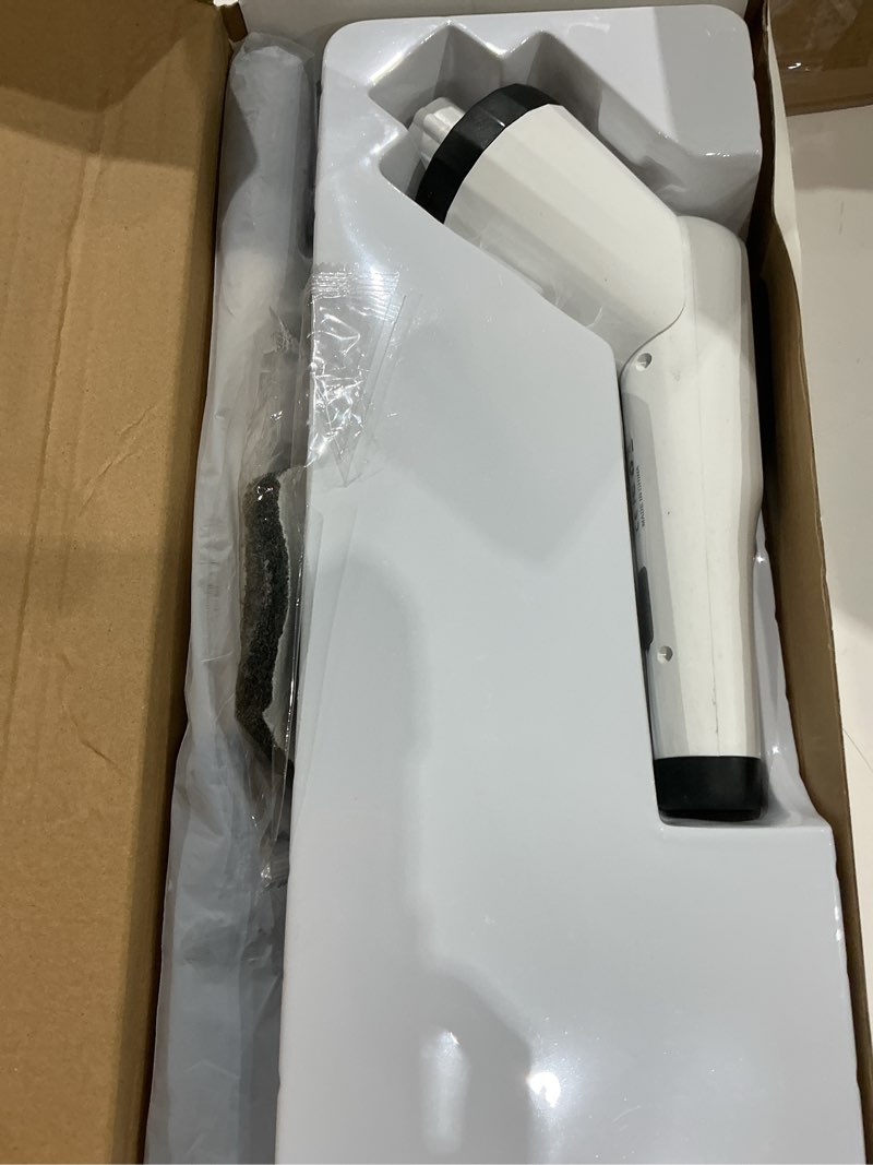 Condition photo showing Good Condition for dreazu electric spin scrubber, 12-in-1 shower scrubber & retractable long handle, 44 lbs high-torque & variable speed shower cleaning brush for bathroom,toilet, bathtub, kitchen, tile floors, car white&black