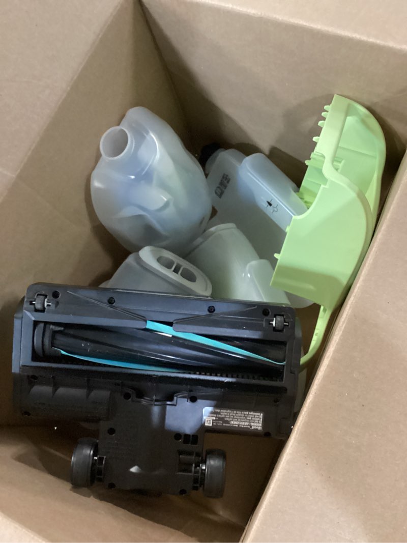 Assortment of parts of different vacuum cleaners etc...