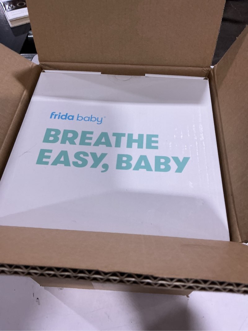 Condition photo showing New/Like New for Frida Baby 3-in-1 Cool Mist Humidifier for Large Rooms, Top Fill Humidifier for Bedroom, Allergy Relief, 60 Hour Runtime + Nightlight, Auto Shut-Off, Quiet, Carry Handle, Essential Oil Diffuser