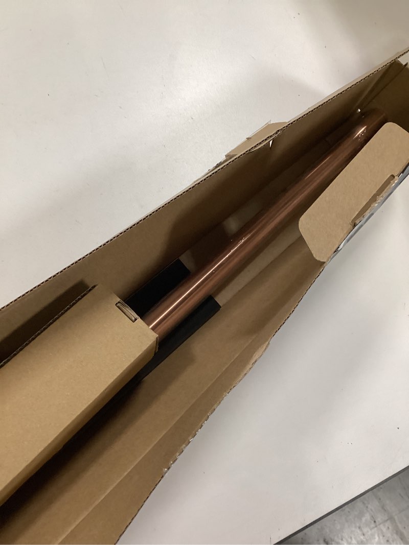 Condition photo showing New/Like New for ROTHLEY Stainless Steel Pot and Pan Hanger: 23.7 Inch Wall Mounted Hanging Pots and Pans Rack with Hooks (Antique Copper) 23.7 inch Antique Copper