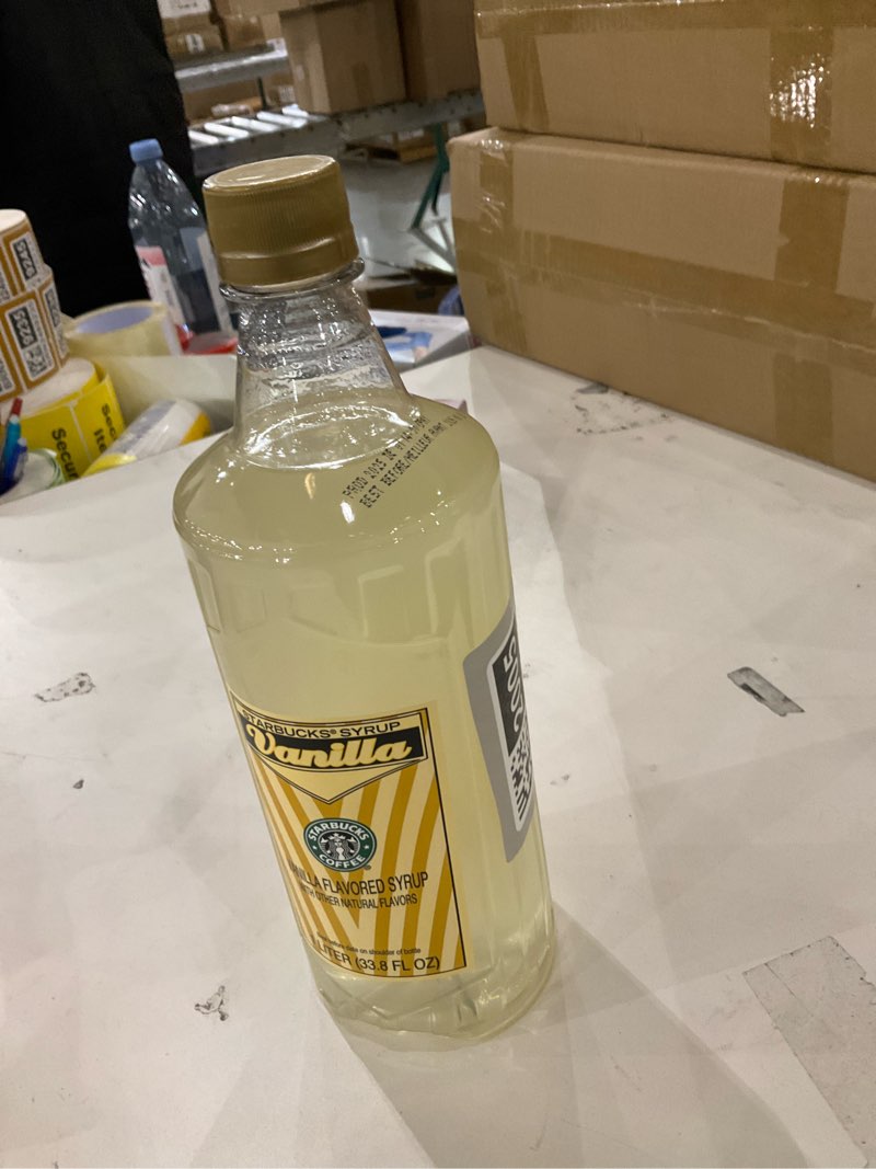 Starbucks Syrup Vanilla 