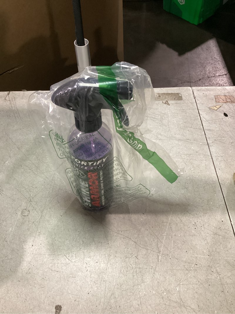 Condition photo showing As Is for SHINE ARMOR Fortify Quick Coat – 3-in-1 Ceramic Coating Spray (8oz) | Waterless Wash, Shine & Protection | Streak-Free, Hydrophobic Car Wax for Paint & Trim 8 Fl Oz (Pack of 1)