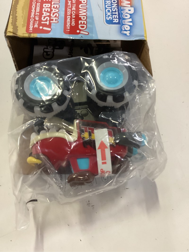 Condition photo showing New/Like New for joyin 3 pack monster truck toy - motion activated light up cars for toddlers - monster glow rover led wheels - baby boy toys - press and go dinosaur trucks for kids boy birthday gifts