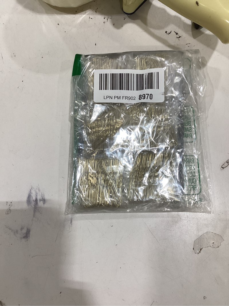 Condition photo showing New/Like New for Tbestmax 300 Hair Bun Bobby Pins U Shaped Pin with Box Hair Grips to Clip Ballet Hair Net for Women 7 CM/2.8 Inch Gold