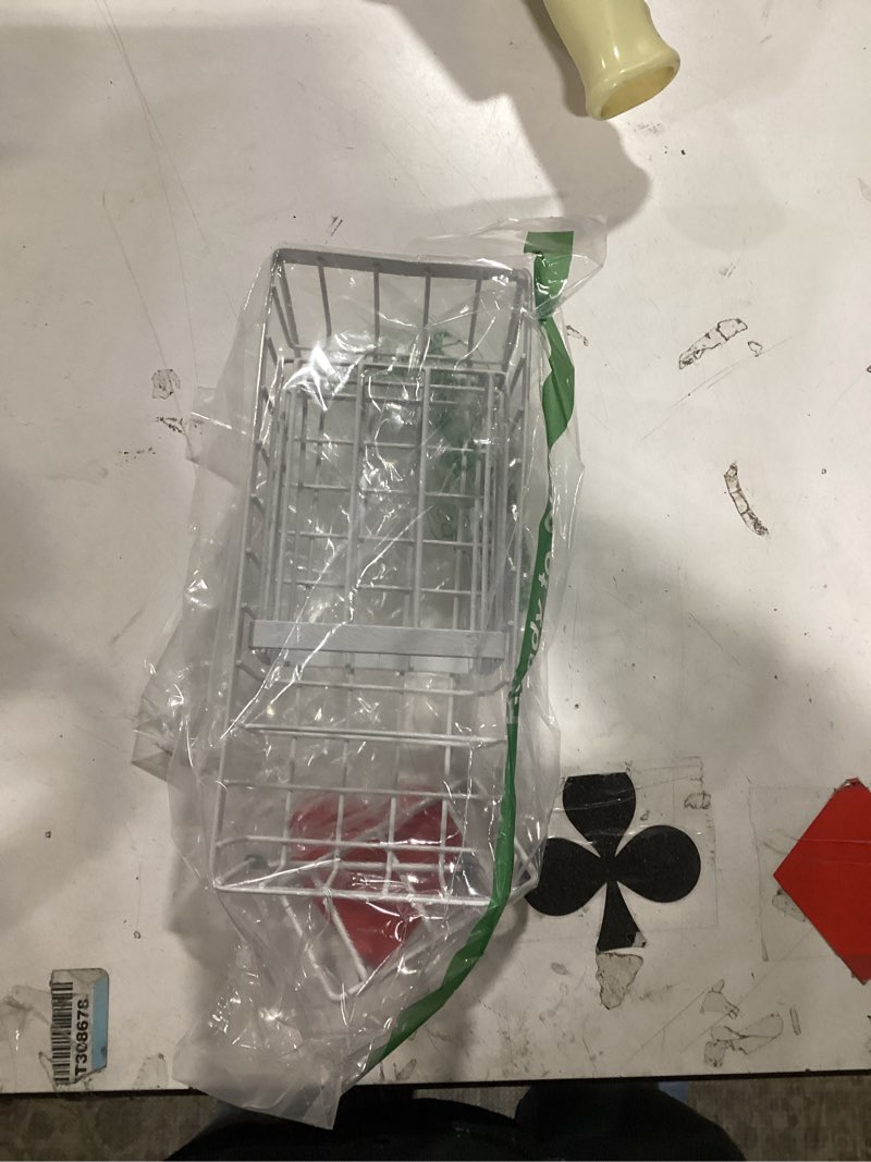 Cisily Sponge Holder for Kitchen Sink, Sink Caddy Organizer with High Brush Holder, Kitchen Countert