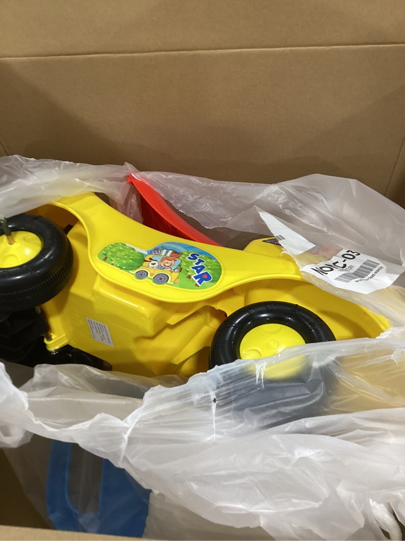 Condition photo showing Good Condition for Push Car - Scoot and Ride on with Steering Wheel, Lights, and Music for Kids Ages 18 Months to 3 Years - Learning to Walk Ride on Toys by Lil' Rider
