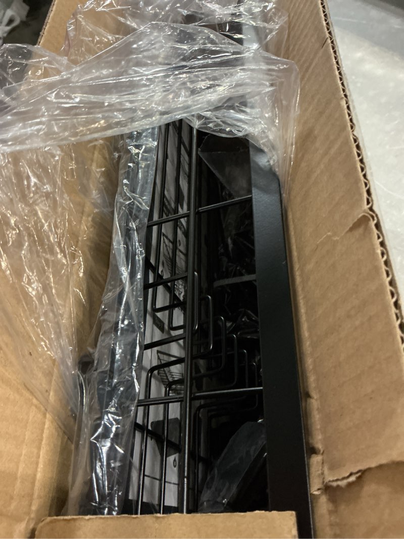 Condition photo showing Good Condition for dish drying rack, stainless steel dish racks for kitchen counter, sink organization and storage essentials, kitchen organizer for forks, spoons dishes,cup and bottle (black, 14.96''*11.02''*6.69'') black 14.96''*11.02''*6.69''