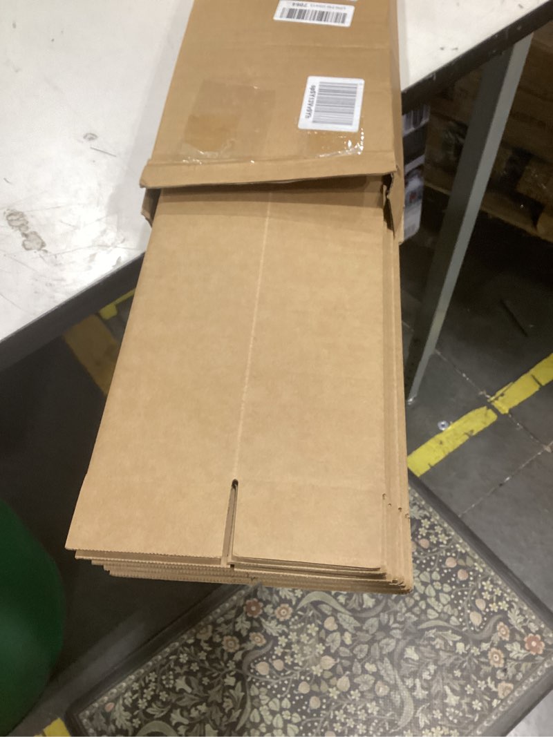 Condition photo showing New/Like New for 5 pack golf club shipping boxes, 48x4x4 inch tall corrugated cardboard golf club box for shipping, packaging, moving, mailing