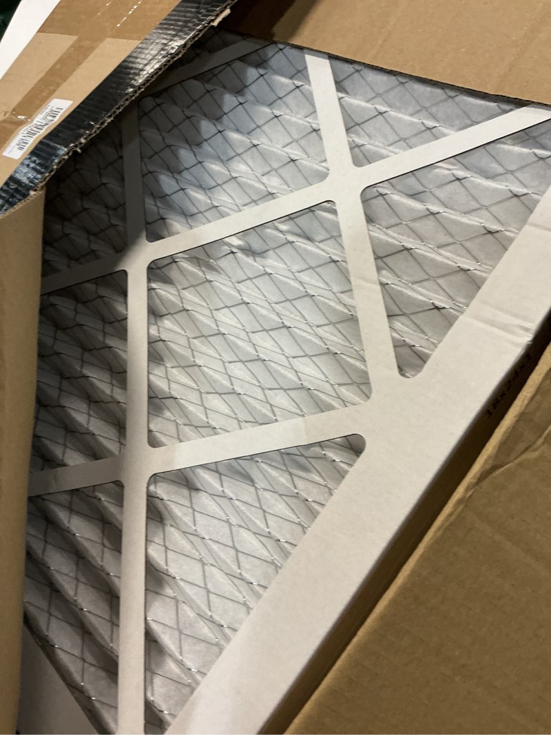 Condition photo showing Good Condition for 18x24x1 merv 13 (6-pack) pleated air filter (actual size: 17.75" x 23.75" x 0.75") mpr 1900 & fpr 10, furnace air filters, 18x24x1 air filter 18x24x1 6-pack merv-13
