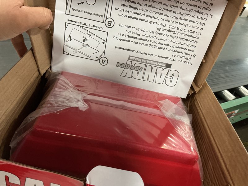 Condition photo showing Good Condition for Japard Claw Machine for Kids, Mini Candy Vending Machine, Manual Arcade Game with Adjustable Sound, 