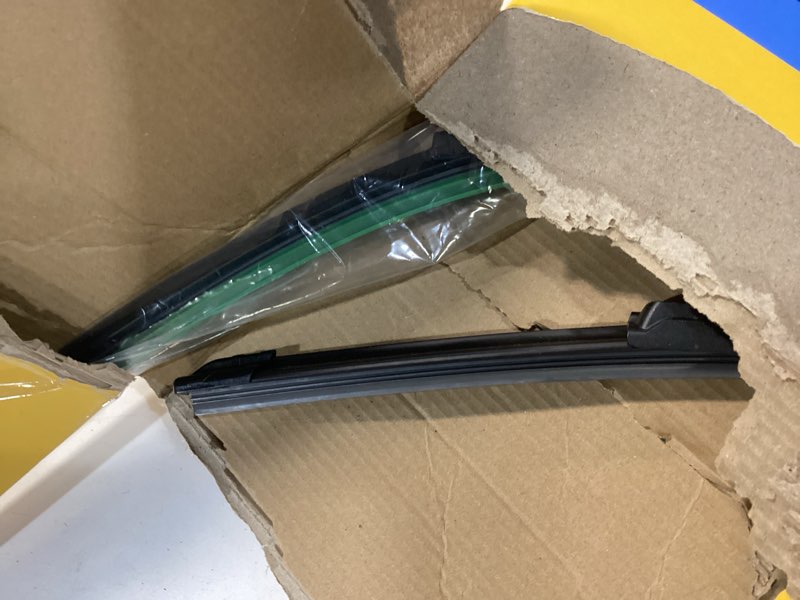 Condition photo showing As Is for OEM Quality 26" + 16" Premium All-Seasons Durable Stable and Quiet Windshield Wiper Blades-J Hook Wipers(Set of 2) 26"+16"(Pair for Front Windshield)