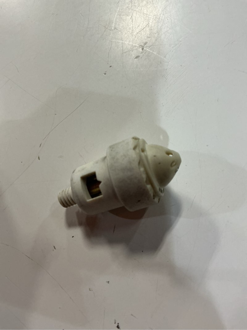 Condition photo showing As Is for 434137 outboard thermostat for evinrude johnson 60-300 hp marine boat motor | 143 degree replacement 0434137, 329766, 394409, 765580, sierra 18-3500