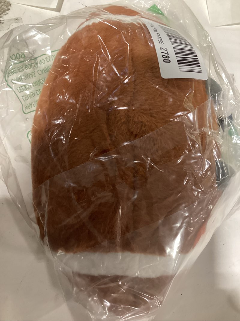Condition photo showing Good Condition for Football Plush, Funny Football Stuffed Animal Toy for Kids, Cute Football Plush Gift for Fans, Sport Throw Pillow for Boys Room Decor, Couch or Bed Valentines Day Gifts (Football 9 Inch)