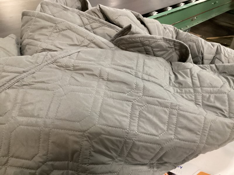 Condition photo showing As Is for VANSOFY Upgraded Sectional Couch Covers 100% Waterproof L Shaped Sofa Slipcover Reversible Chaise Lounge Cover for Sectional Sofa Furniture Protector Cover for Pets Dog Cat(X-Large, Dark Gray) Dark Gray X Large