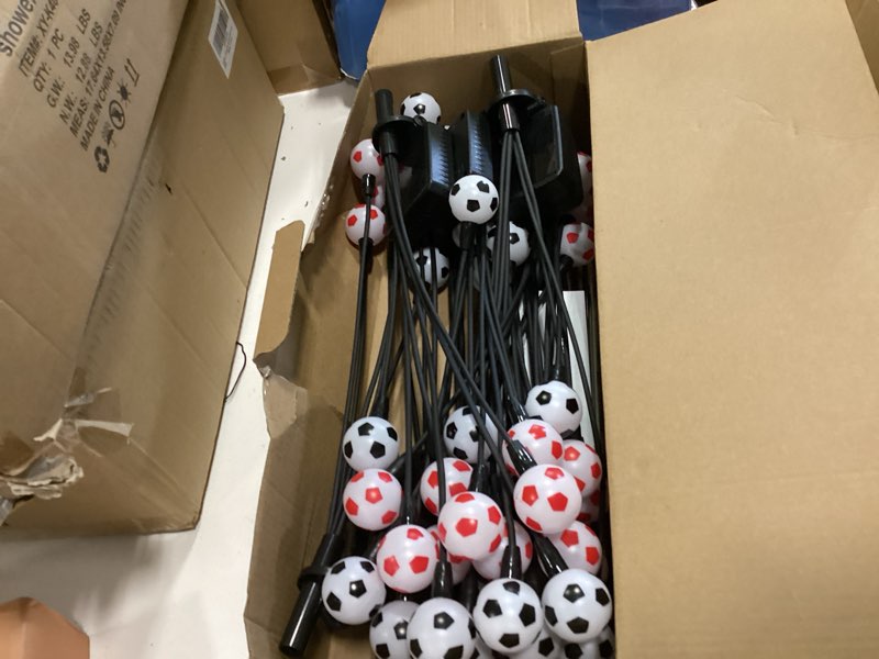 Condition photo showing Good Condition for asmad solar lights outdoor waterproof 8 pack, fifa world cup 2026 outdoor lights, soccer ball light, world cup decorations for patio garden outdoor decor, gifts for women, gifts for men world cup decor lights 8 pack