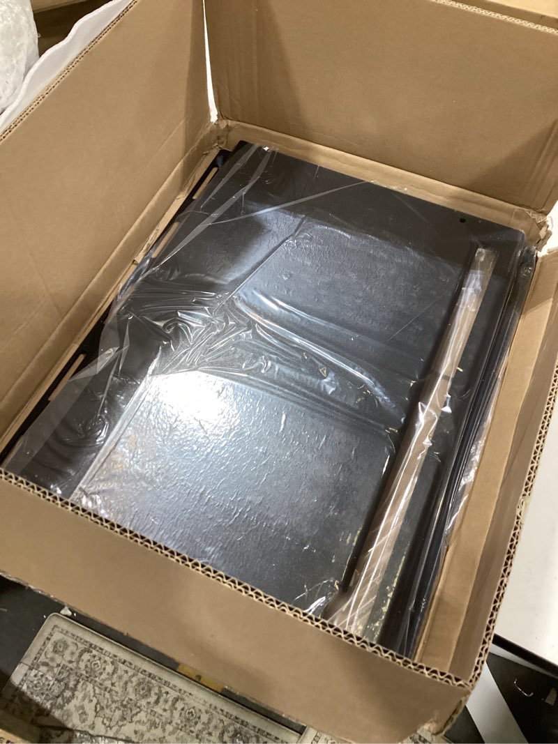 Condition photo showing Good Condition for 6787 Full Size Griddle with Handles for Weber Spirit I & II 300 Series, Flat Top Grill Insert Replacement for Weber GS4 Spirit 2 Grill Parts E310 E320 S310 S320, Non-stick Carbon Steel, Black 6787 For Weber Spirit I & II 300 Series 22.7" x 17.3" x 3"