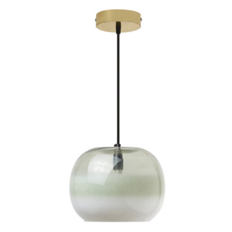 9.8” danielle glam globe shade pendant
