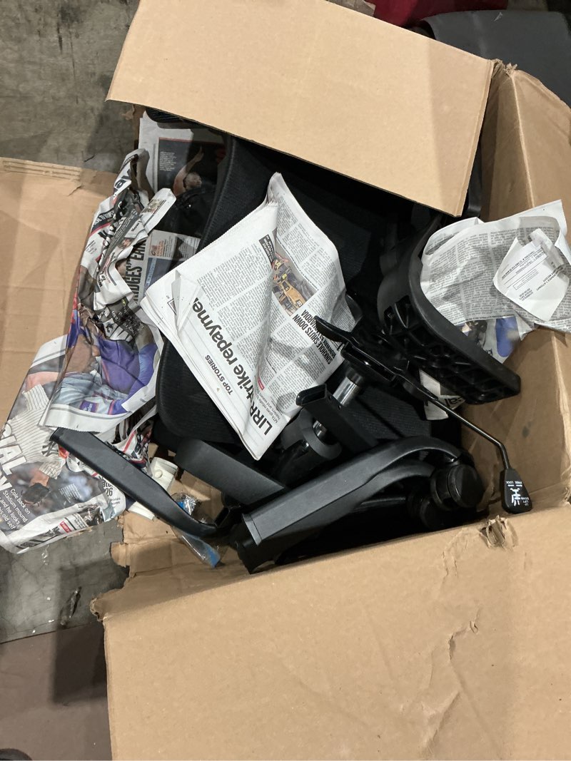 Black office rolling chair