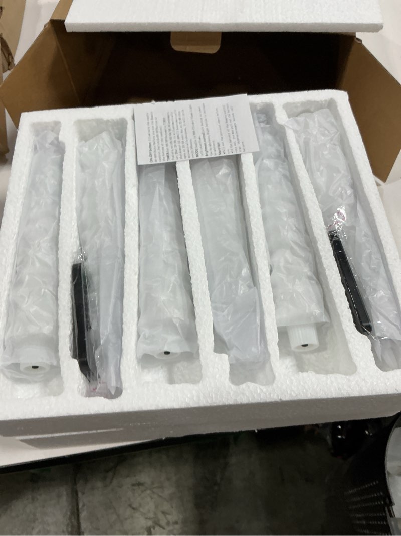 Condition photo showing New/Like New for Funtery 12 Pcs LED Flameless Christmas Tree Taper Candles, 9.7" Real Wax Battery Operated Candlestick Lights with Remote Timer and 3D Flickering Flame for Home Decor(White,Stylish) White Stylish