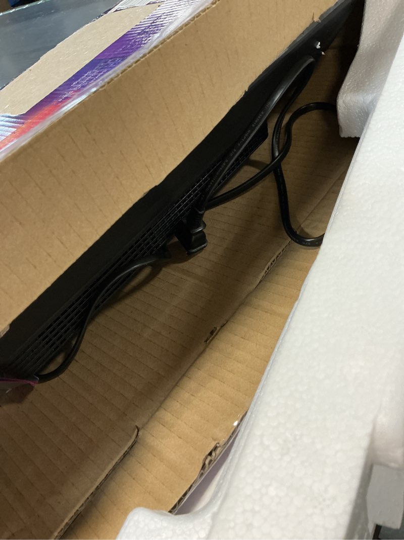 Condition photo showing As Is for roku smart tv – 24-inch select series, 720p hd tv – roku tv with voice remote – flat screen led television with wi-fi for streaming live local news, sports, family entertainment 24" 720p
