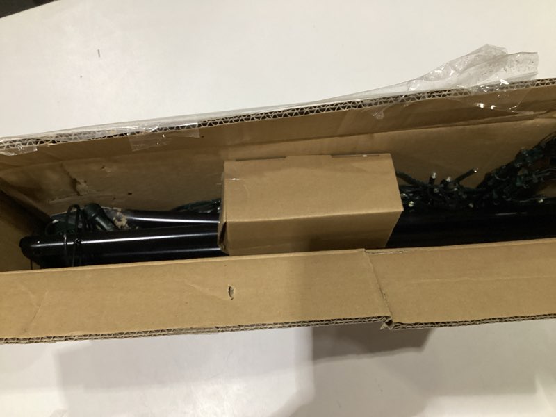 Condition photo showing As Is for Cool White Christmas Lights Outdoor, 65ft 640 LED Icicle Lights for Outside House with Connectable Clear Wire 8 Modes Timer, Plug in Waterproof for Eaves Yard Party Indoor Holiday Decoration Cool White 640LED 65FT USED