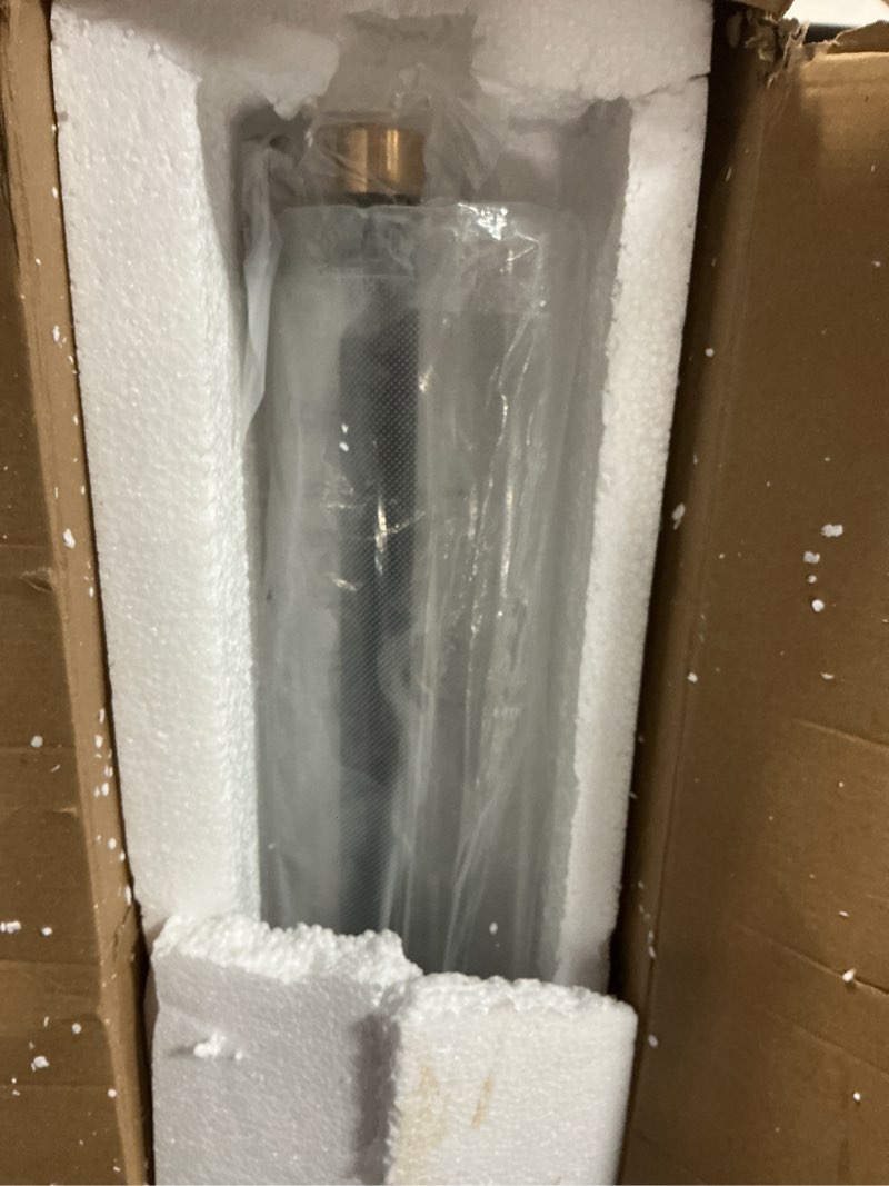 Condition photo showing Good Condition for NUÜR Modern Floor Lamp, Dimmable Standing Lamp with Remote Control, Stepless Adjustable Colours & Brightness, Industrial Lighting for Living Room, Bedroom, Office (Floor Lamp for Bedroom)