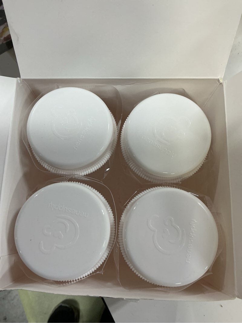 Condition photo showing Good Condition for Nenesupply 9oz 4 Count Wide Neck Mouth Breastmilk Storage Bottle Breast Pump Bottles Use for Pumping with Spectra S1 S2 9 Plus Breast Pumps. Replace Spectra Bottles for Pumping Breastmilk Collection 1 Count (Pack of 4)