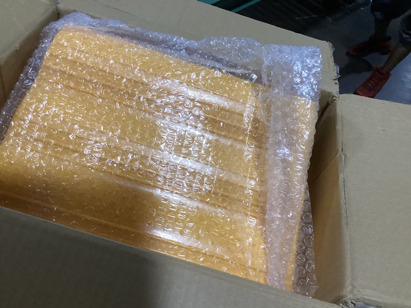 Condition photo showing Good Condition for moderate 3-step stair ramp for aged & injured pets, lightweight pet ramp with non-slip surface for small size dogs cats, dog wedge ramp for stairs/staircases(120lbs loading, 6pcs)