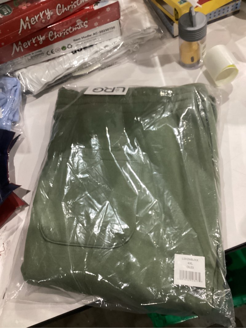 Condition photo showing New/Like New for LRG Men's Classic Sweatpant-Trackpant-Jogger Pants, Olivine, 4XL