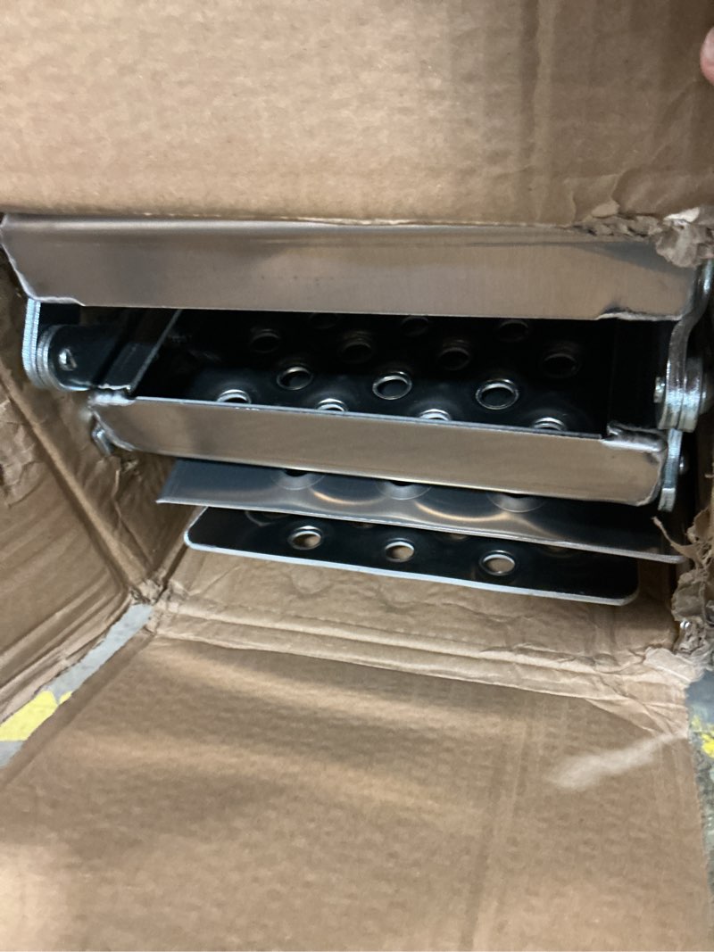 Condition photo showing Good Condition for LEMNISCATE Loading Ramps, Portable Aluminum Ramps, 1500lbs Capacity per Pair, Truck Ramp for Lawn Mower, Motorcycles, Trailers, Dirt Bikes, Carts, 63''L x 8.5''W