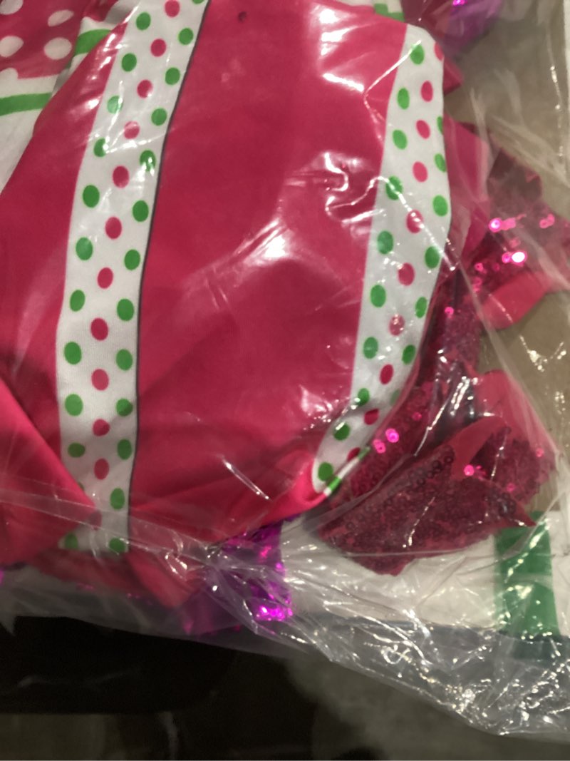 Condition photo showing New/Like New for Spooktacular Creations Zombie Cheerleader Costume for Girls, Kids Cheerleader Costume with Long Sleeve for Halloween Dress Up X-Large(12-14 yrs)