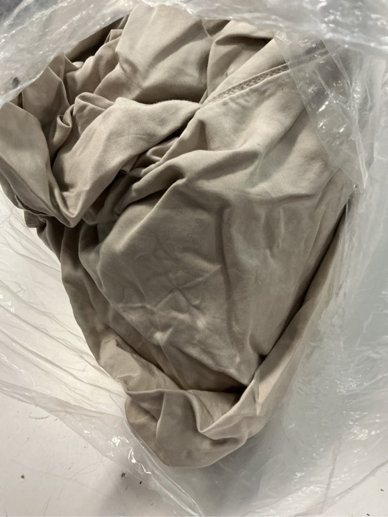 Condition photo showing Good Condition for quince bamboo duvet cover, king/cal king, sand