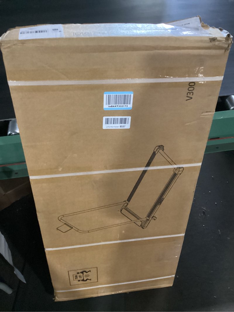 Condition photo showing New/Like New for electric treadmills for home with incline, walking pad treadmill with handle bar, 0.6-7.6mph portable small treadmills with handles for home small spaces, 3.0hp walking pad with incline and 350lbs