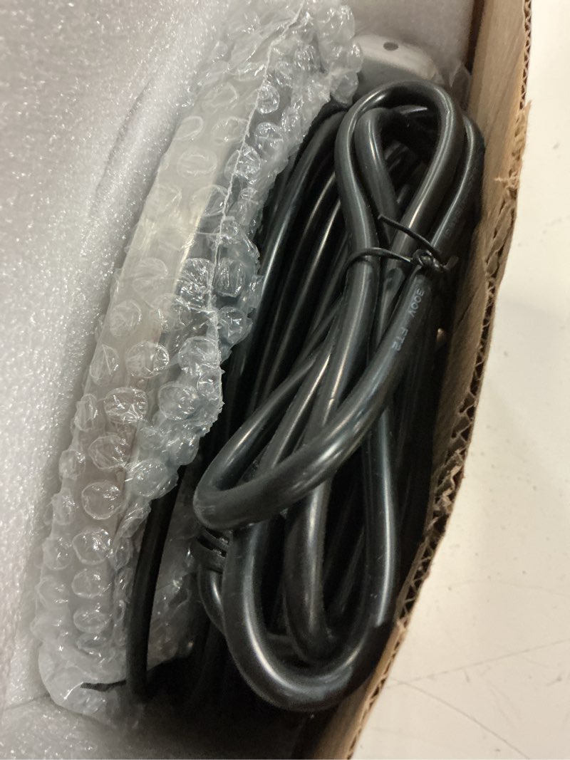 Condition photo showing Good Condition for goldlife pond fountain aerator lights, 200w rgbw 20000lm 160led fountain light with 100ft power cord, ip68 waterproof stainless steel wireless sync control floating fountains pump light for lake ponds