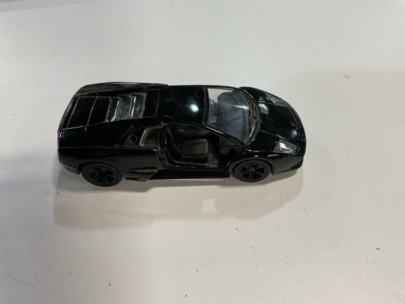 Condition photo showing As Is for 5" kinsmart lamborghini murcielago lp640 diecast model toy car 1:36 black