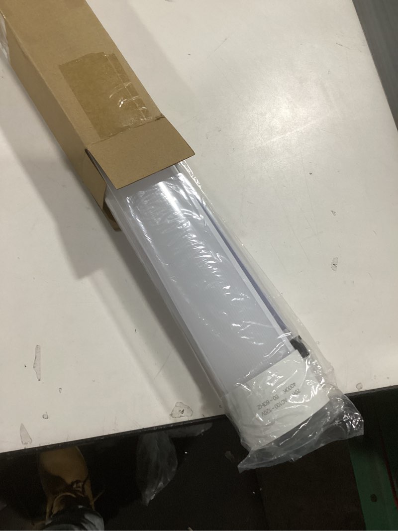 Condition photo showing Good Condition for KILIPOL 2FT LED Batten Light, Ceiling Surface Mounted Slim LED Tube Lights, 20W 4000K Neutral White for Office, Shop, Garage, Home, 2 Packs 2FT 2 Packs