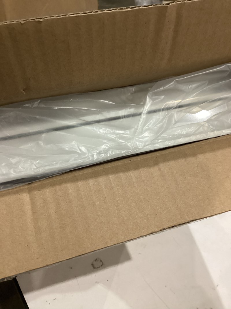 Condition photo showing New/Like New for forestchill window air conditioner side panel with frame, fit most 10,000 btu units, room ac accordion filler curtain kit replacement, include window ac side panels & frames white, fit 10,000 btu units