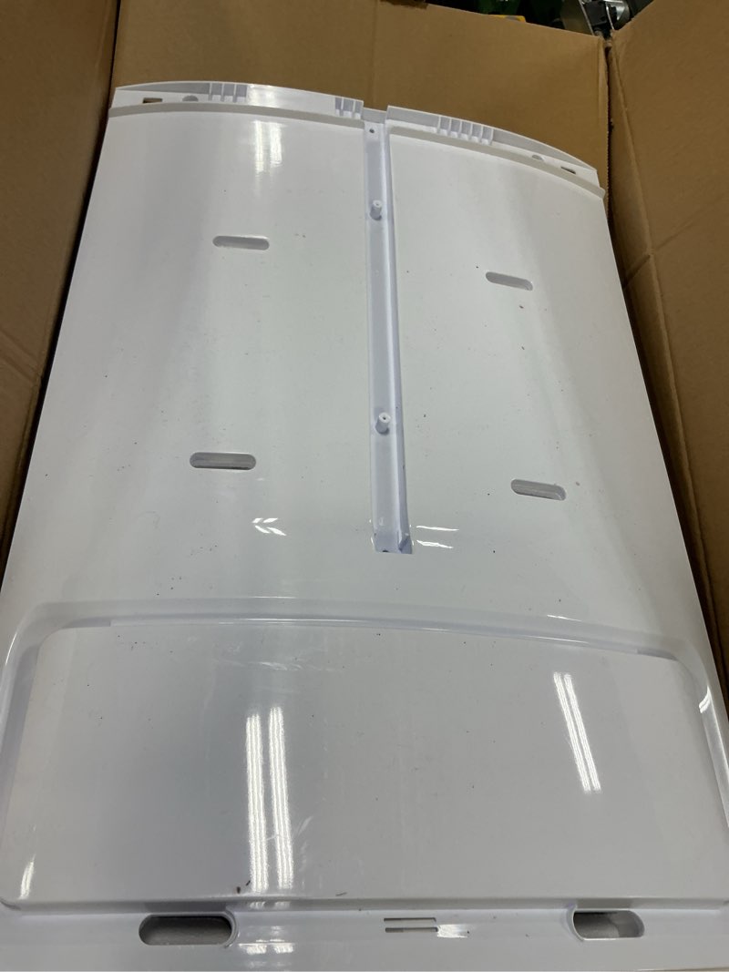 Condition photo showing As Is for supplying demand da97-12609c da97-12609a refrigerator fresh food evaporator fan motor cover assembly replacement model specific not universal