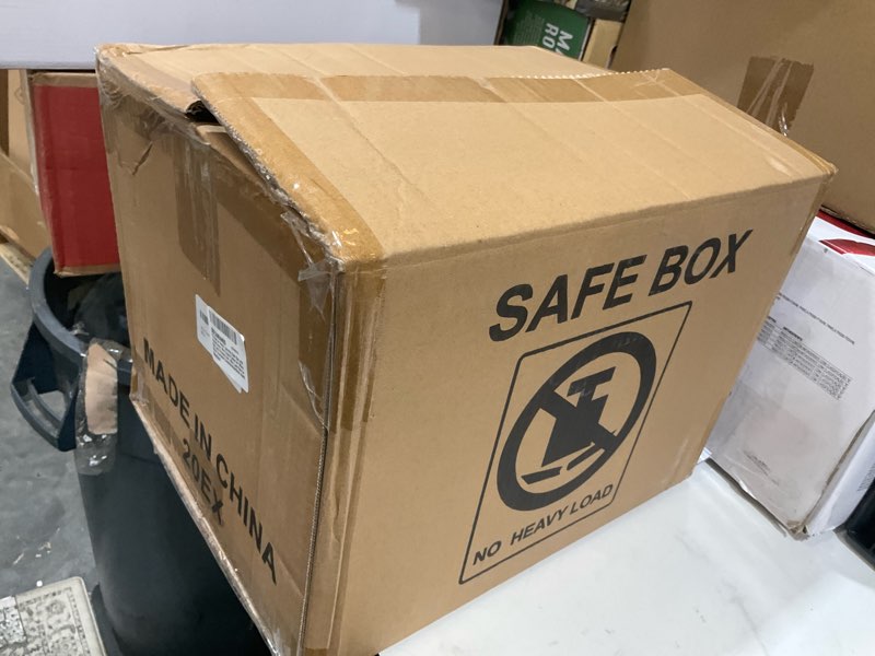 Condition photo showing Good Condition for 0.3 safe for home, security safe box with keypad keys, mini digital safes for office, hotel and personal use, mini lock box for money valuables documents(without shelf)