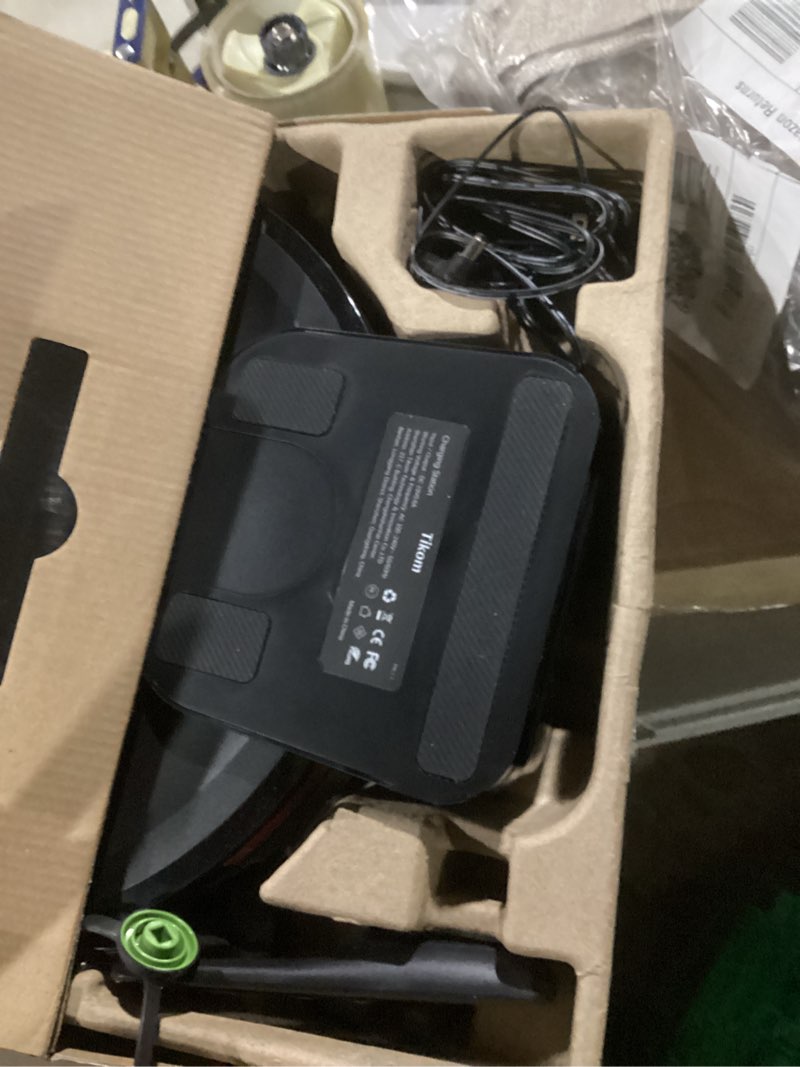Condition photo showing Good Condition for Tikom Robot Vacuum and Mop Combo, 5000Pa Robotic Vacuum Cleaner, 150 Min Max, App & Remote Control, Ideal for Hard Floor, Carpet, Pet Hair, Self-Charge(G8000 Max)