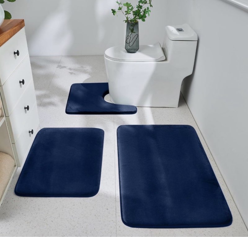 3 Piece rug Navy