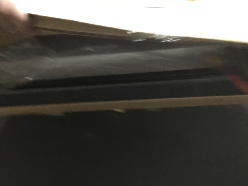 White full sized mirror 