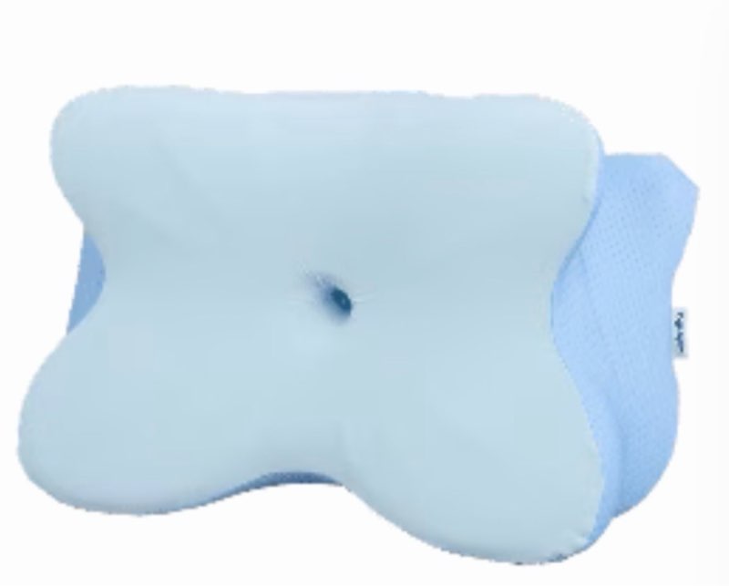  Derila Ergo Cer ical Neck Pillow for Sleeping Ergonomic Pillow Contour Neck Support Memory Foam Pillows for Back, Side Sleeper ... \"s 21.25 x 14.17 x 4.72 in