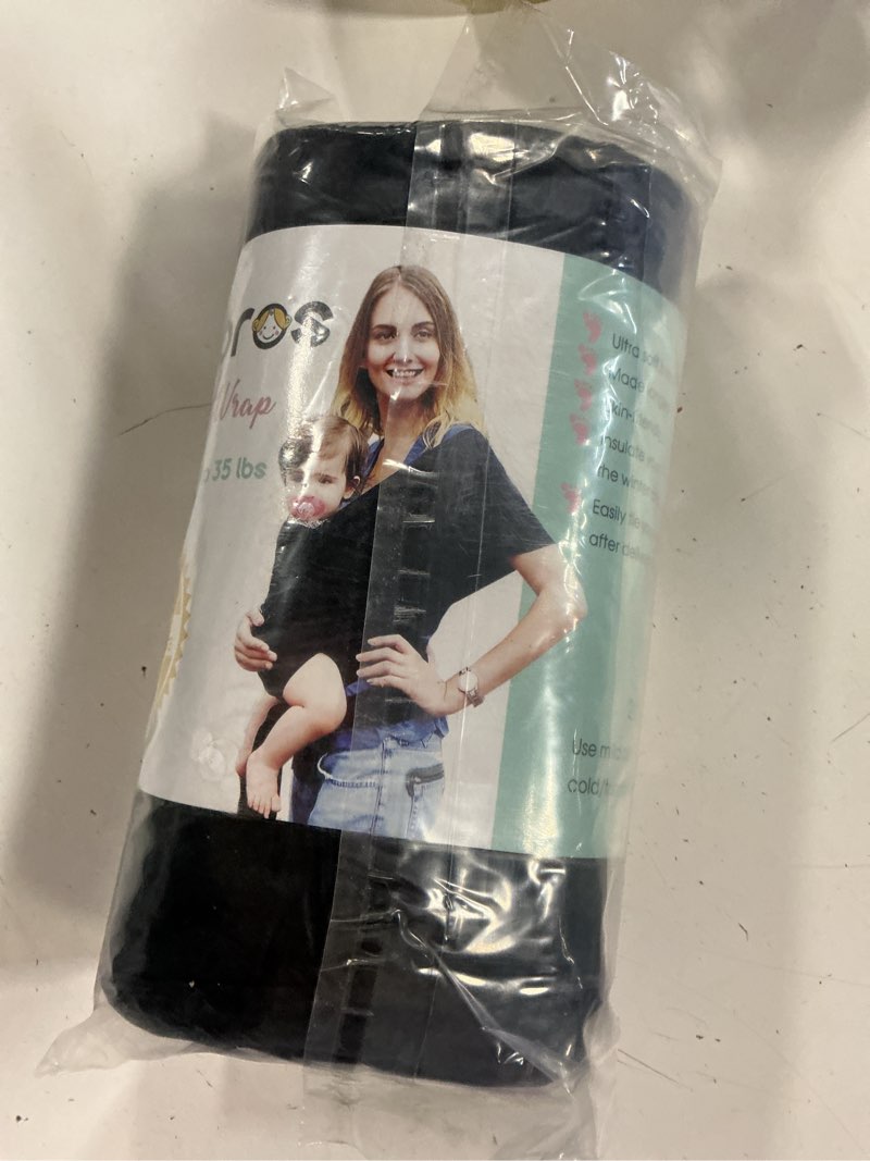 Condition photo showing New/Like New for acrabros baby wrap carrier,hands free baby carrier sling,lightweight,breathable,softness,perfect for newborn infants and babies shower gift,black