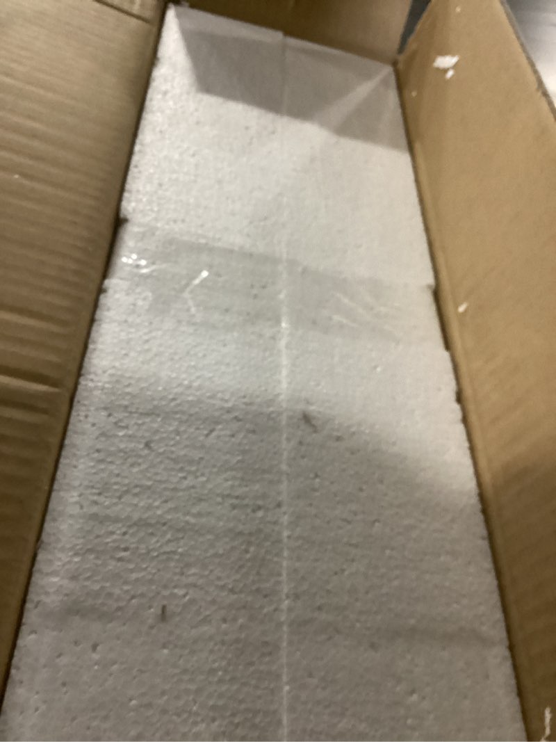 Condition photo showing New/Like New for 3 light modern bathroom light fixtures over mirror, chrome vanity lights for bathroom wall sconces with milky white glass shades, e26 socket (bulbs not included) chrome - milky white glass shades 3-lights