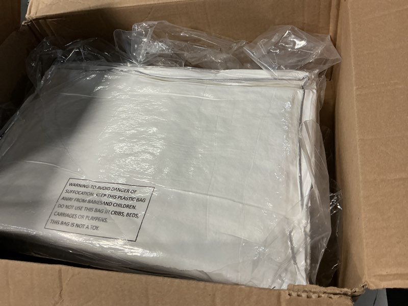 Condition photo showing Good Condition for roumea pillows standard size set of 4,gusseted bed pillows 4 pack, luxury hotel quality, supportive standard pillows with soft down alternative for back stomach side sleepers, machine washable standard(pack of 4) grey